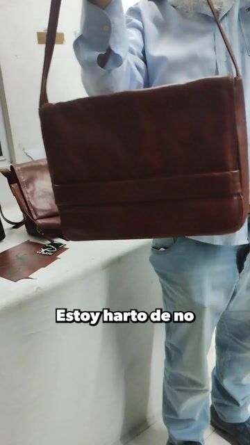Video de Morral Cuero con Solapa ART 3392