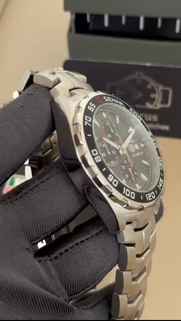 Video de TAG Heuer Fórmula 1 Senna 45mm - AÇO/MOSTRADOR CINZA