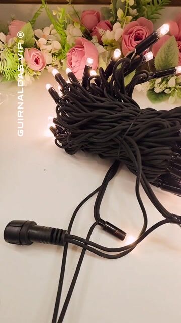 Video de Guirnalda luces led PREMIUM 10 Metros cable negro