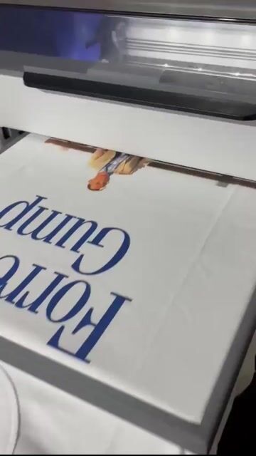 Video de Remera Forrest Gump Frente Sin Letras