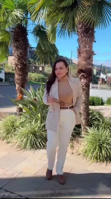 Video de Blazer Tweed Bege - Trappiche - SJ84