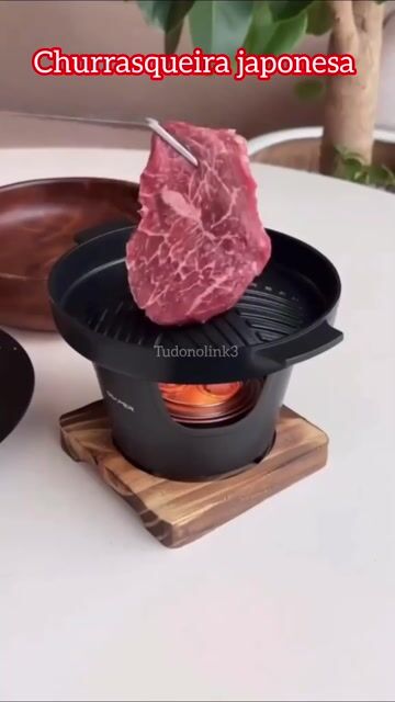 Vídeo de Mini Churrasqueira Hibachi Japonesa Portátil GNRC para 1 a 2 Pessoas