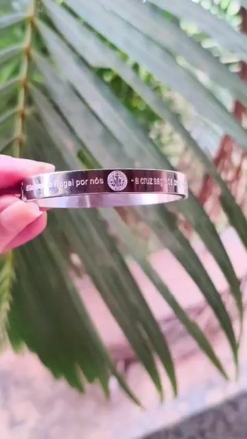 Video de Bracelete Prateado Oração São Bento Grande