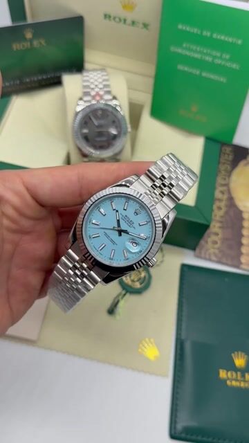 Video de Rolex Datejust - 40mm - Mostrador Tiffany