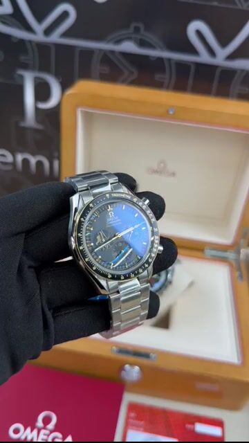 Video de Speedmaster 40mm - AÇO/MOSTRADOR CINZA