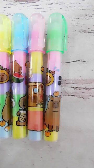 Video de Goma intercambiable 5 colores Capibara