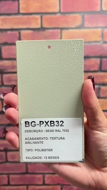 Vídeo de TINTA PÓ PARA PINTURA ELETROSTÁTICA - BEGE RAL 7032 POLIÉSTER TEXTURA BRILHO
