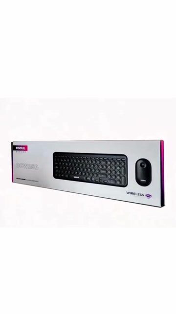 Video de KIT TECLADO+MOUSE INALAMBRICO SOUL OCW250