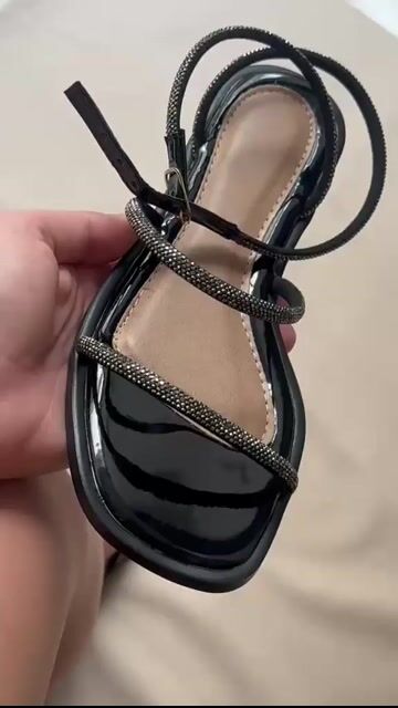 Vídeo de Sandália Glam Strass