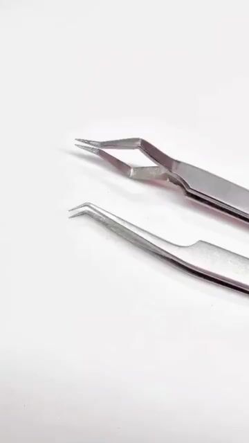 Video de Kit 2 Pinças Extensão Cílios Fios Tecnológicos e Isolamento