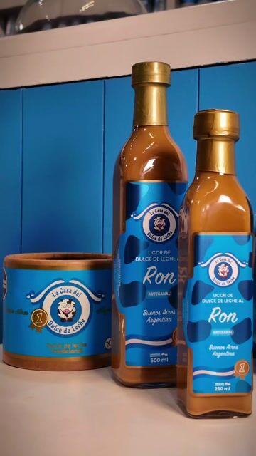 Video de Licor Artesanal de crema de Dulce de Leche 250 ml