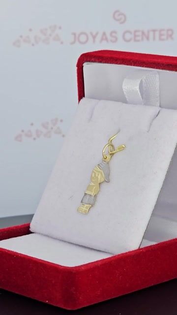 Video de Dije Nene Cancherito Oro 18k Blanco Y Amarillo C690