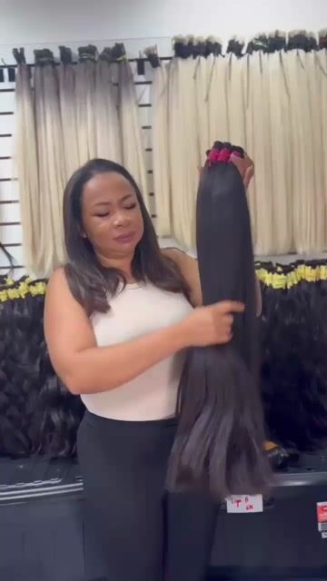 Video de Cabelo Indiano 65cm Já Tecido 150g – Mega Hair