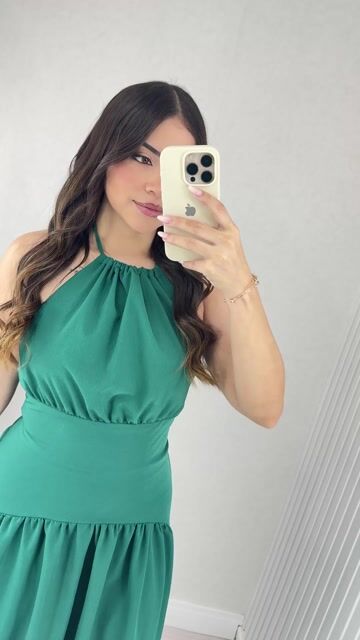Video de Vestido longo jade