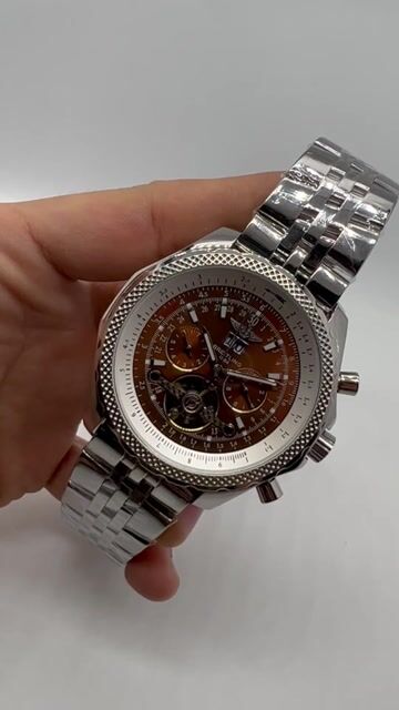 Video de Breitling Navitimer Tourbillon 42mm - AÇO/MOSTRADOR MARROM