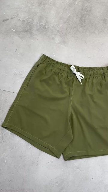 Video de Short Praia Tectel Canguru Clothing - Verde Musgo