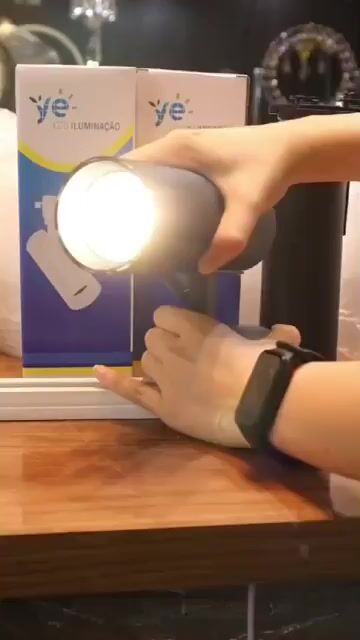 Video de Spot de Trilho Eletrificado 20w LED Direcionável