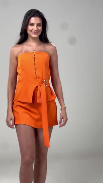 Vídeo de CONJUNTO SHORT SAIA CAROL