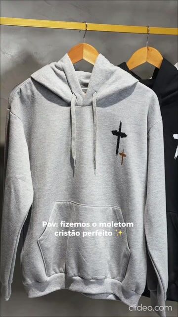 Vídeo de Moletom Oversized Found by Grace | Cruz Type