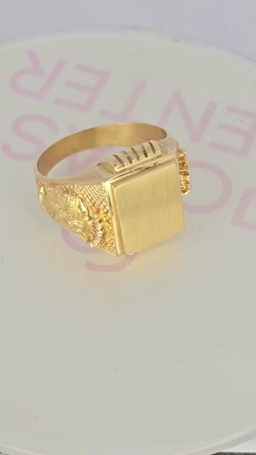 Video de Anillo Oro 18k Gladiador Romano 9.5 Gramos Talle 24 C2040