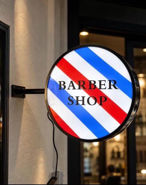 Video de Cartel / Farol Luminoso Barberia