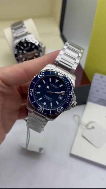 Video de Longines Automatic 41mm - AÇO/MOSTRADOR AZUL