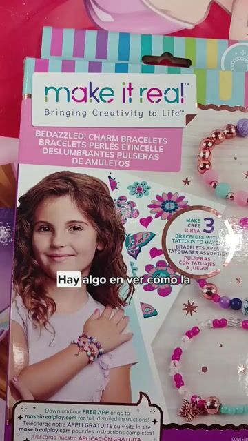 Video de Set Para Hacer Pulseras Make It Real Diseño KIT DIY 104 Pzas