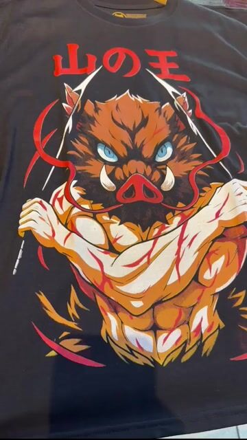Vídeo de Camisa Inosuke Demon Slayer