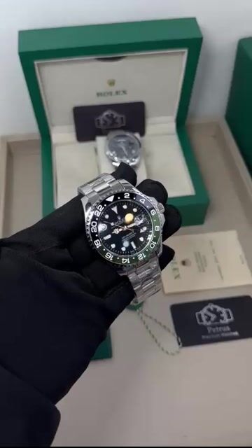Video de GMT Master II 43mm - AÇO/MOSTRADOR PRETO