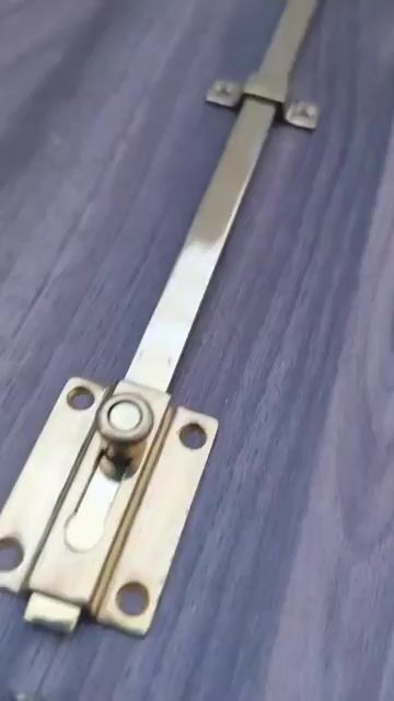 Video de PASADOR LARGO BRONCE PULIDO CON TRABA COD: 31610