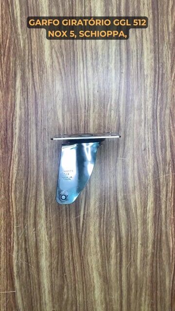 Vídeo de Garfo GGL 512 Inox 5" Schioppa com Placa e Pista de Esferas
