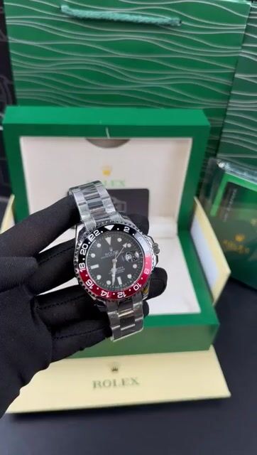 Video de GMT Master II 43mm - AÇO/MOSTRADOR PRETO (COCA-COLA)
