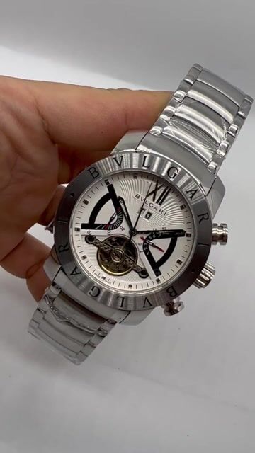 Video de Bvlgari Iron Man Tourbillon 47mm - AÇO/MOSTRADOR BRANCO