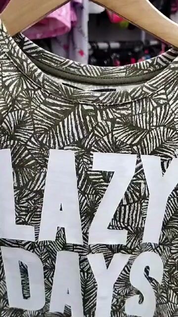Video de PIJAMA NENE M/CORTA P/CORTO LAZY DAYS (12386)