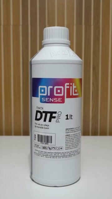 Vídeo de Tinta Pigmentada Profit Dtf Textil 1l - Preto ART ESTILO