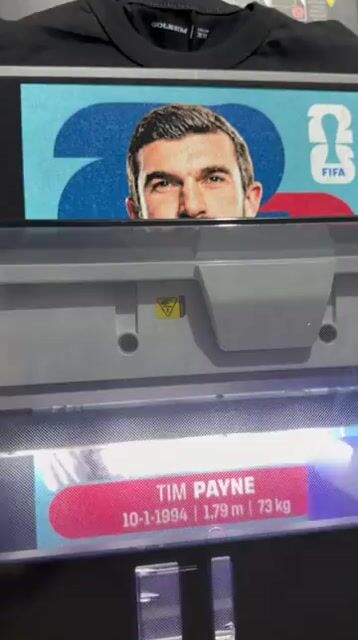 Video de Remera Figurita Tim Payne