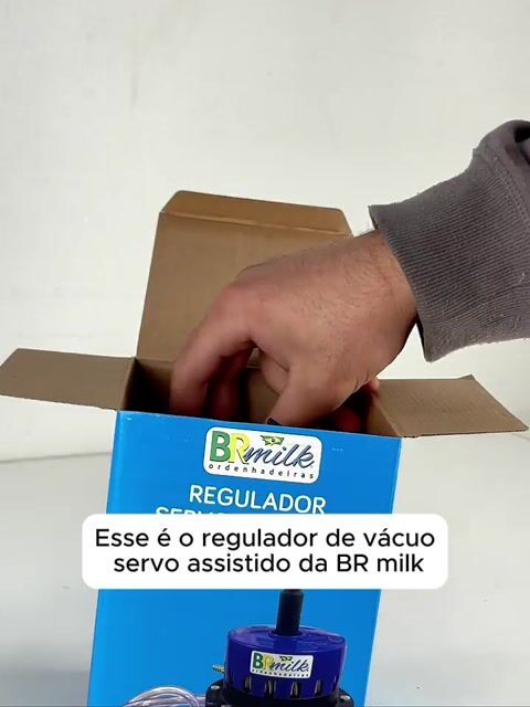 Video de Regulador de Vácuo Servo Assistido - BR Milk