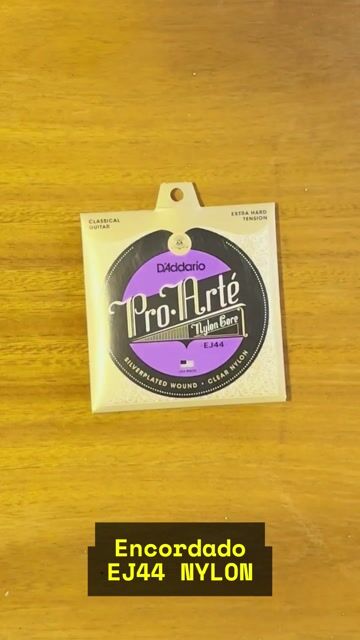Video de Cuerdas para Guitarra Clásica D'Addario Pro-Arte Nylon Tensión Normal