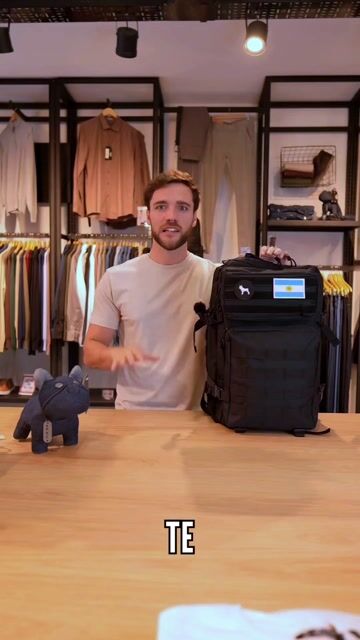 Video de Mochila Tucson beige