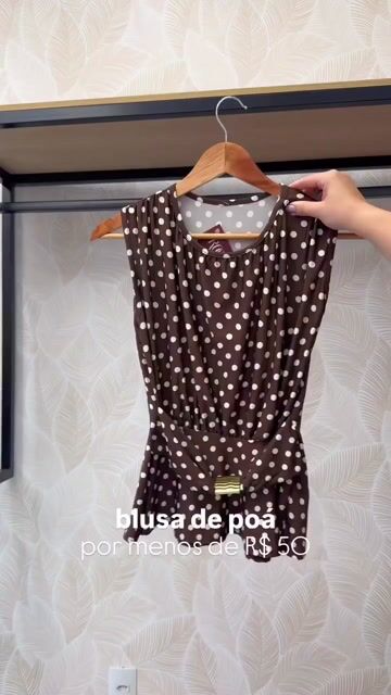 Video de Blusa Feminina Peplum Regata Estilosa Social Elegante
