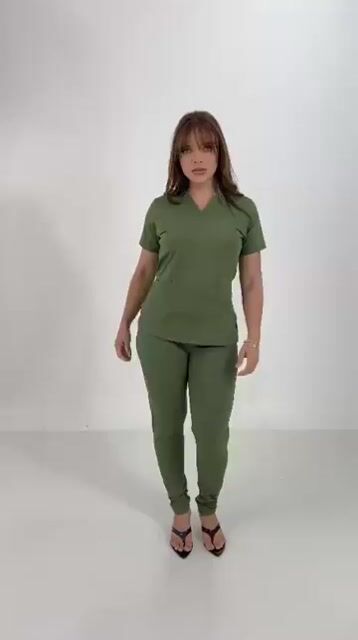 Vídeo de Scrub Julia (Verde militar)
