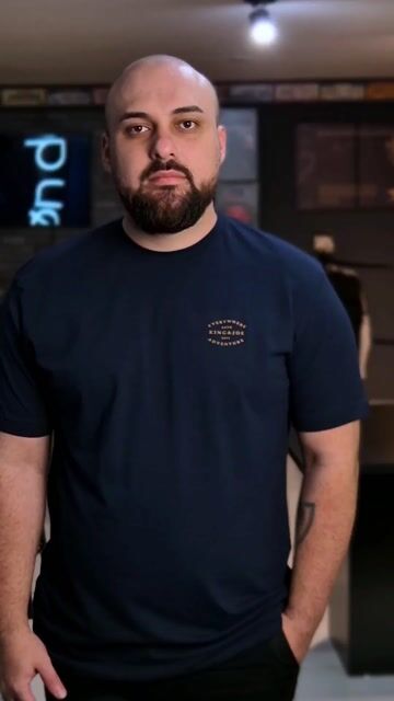 Video de Camiseta King&Joe Cotton Flex Adventure Marinho