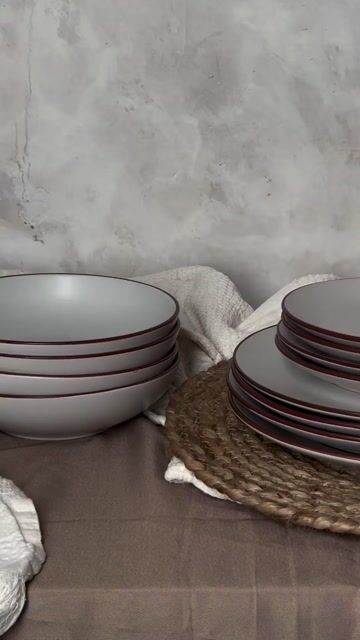 Video de Set De Vajilla x 12 Piezas Blanco Liso