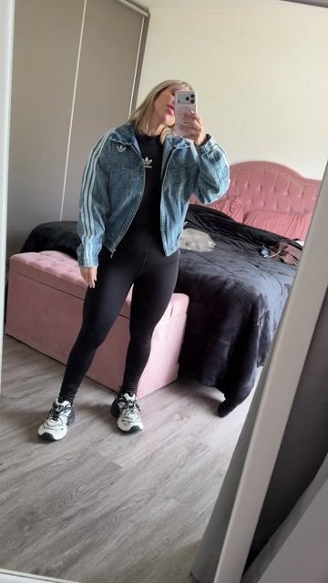 Video de Campera adi Denim azul