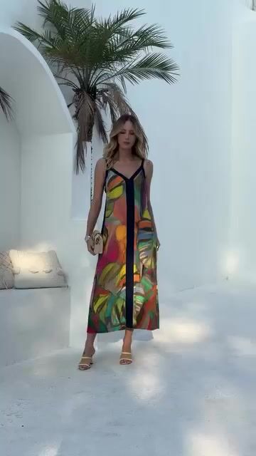 Video de VESTIDO VISCOSE COLORS