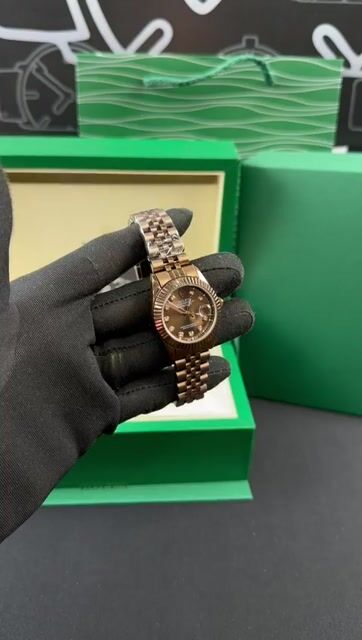 Video de Datejust 30mm - AÇ0 MARROM/MOSTRADOR MARROM