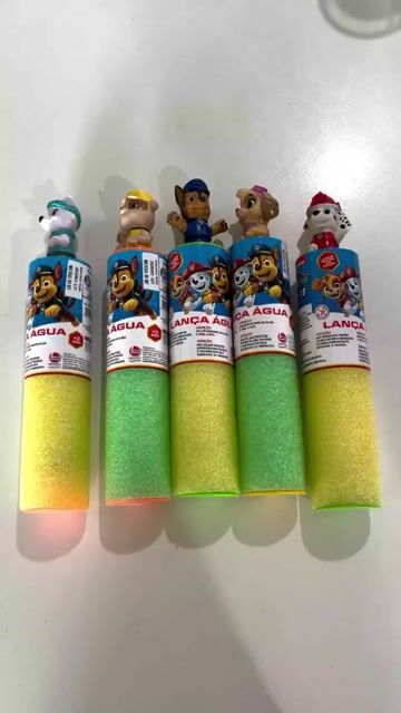 Video de Lançador de Água Infantil Patrulha Canina Lider