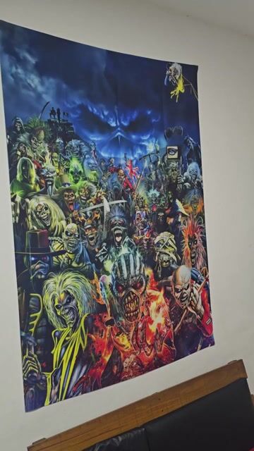 Vídeo de Bandeira Iron Maiden