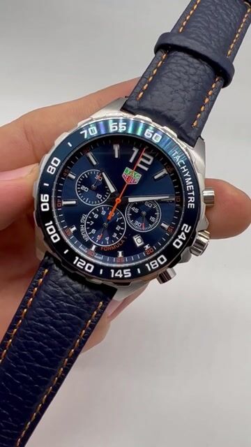 Video de TAG Heuer Fórmula 1 44mm - AÇO/MOSTRADOR AZUL - COURO