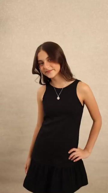 Video de Vestido em Viscose Sol 8963